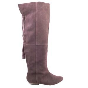 Kelsi Dagger Brooklyn X Anthropologie Rosaleen Brown Over Knee Boot Size US 8